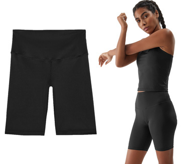 Kolarki damskie sportowe 4F F385 spodenki z wysokim stanem