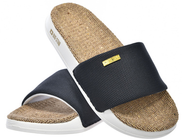 Klapki damskie BIG STAR RR274A108 na lato czarne