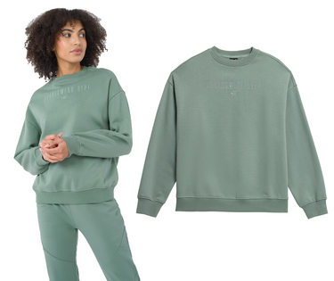 Bluza damska 4F BLD033 ocieplana bawełniana bez kaptura