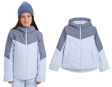 Kurtka zimowa narciarska 4F F0818 dziewczęca niebieska