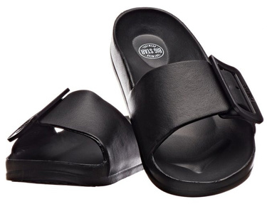 Klapki damskie BIG STAR FF274A389 wsuwane na lato czarne