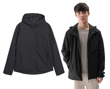 Kurtka męska 4F sportowa M705 20S membrana 8000 czarna