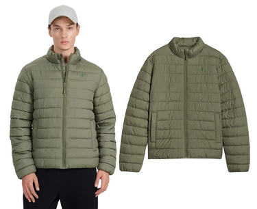 Kurtka męska puchowa 4F pikowana M597 43S khaki