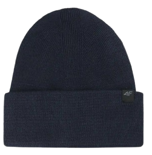 Czapka uniwersalna jesienna zimowa 4F U556 granatowa
