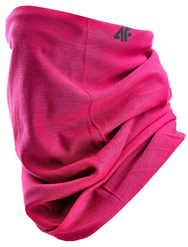 Bandana uniwersalna 4F U051 komin szalik fuksja