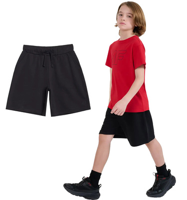 Spodenki chłopięce dresowe 4F M629 szorty luźne, oversize