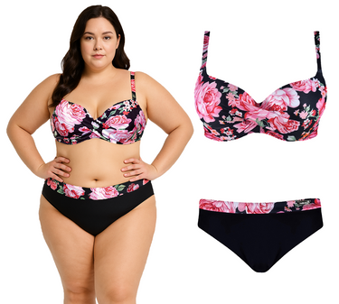 Strój kąpielowy Gabbiano ESTHER-EDX 01/A kwiaty