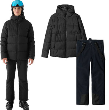 Zestaw męski narciarki 4F kurtka + spodnie z membraną 5000