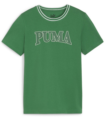 Koszulka chłopięca PUMA 679259 86 bawełniana zielona