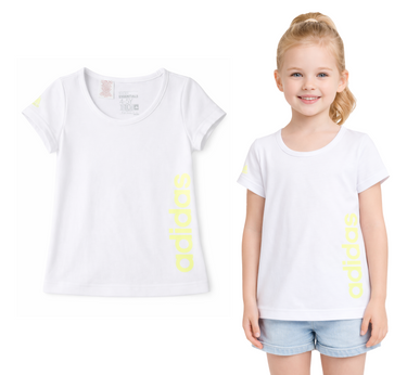 T-shirt dziecięcy ADIDAS ESSENTIALS S21142 biały 110 5 lat