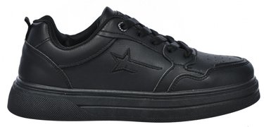 Buty sportowe BIG STAR RR174572 z eko skóry czarne