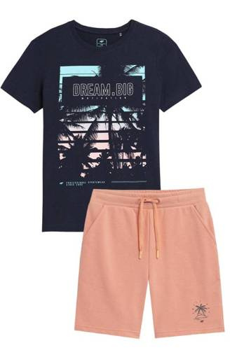 Zestaw letni 4F koszulka spodenki dresowe