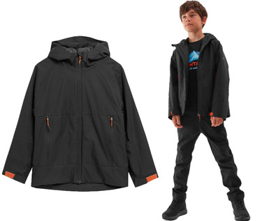 Kurtka sportowa 4F chłopięca M281 przeciwdeszczowa