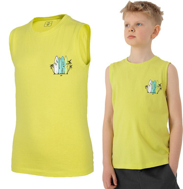 Koszulka bez rękawów 4F JTSM010 bezrękawnik na lato