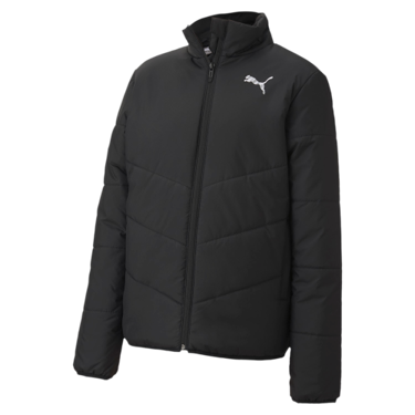 Kurtka puchowa dziecięca PUMA 583421 01 bez kaptura czarna