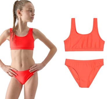 Strój kąpielowy 4F dwuczęściowy F027 63N bikini szybkoschnące