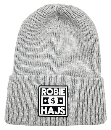 Czapka uniwersalna szara DCZ02 wywijana na zimę