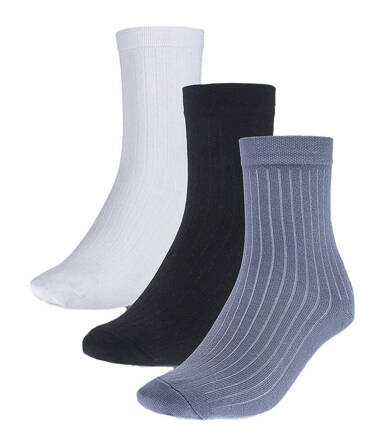 Skarpety dziecięce 4F wysokie do łydki U258 90S 3 PARY