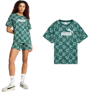 Koszulka damska PUMA 685070 30 bawełniana z dużym logo