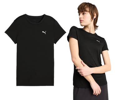 Koszulka sportowa PUMA damska na siłownię 682376 01 czarny