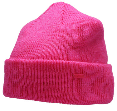 Czapka damska zimowa 4F CAD006 55N podwijana