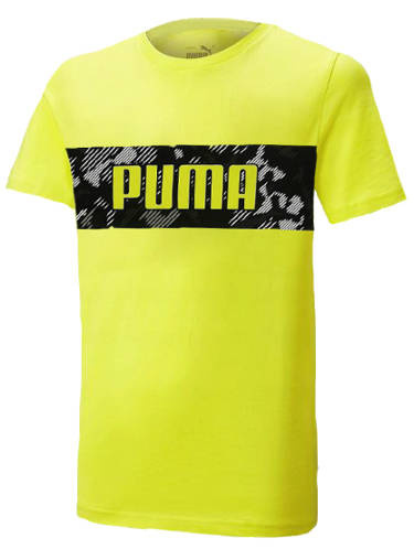 Koszulka chłopięca PUMA 676285 40 żółta