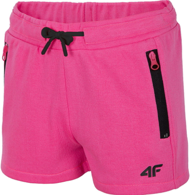 Spodenki dziecięce 4F szorty dla dziewczynki JSKDD002A różowe