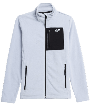Polar damski 4F F077 bluza rozpinana niebieski