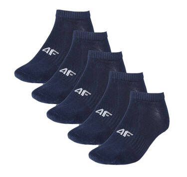 Skarpety dziecięce 4F M251 31S stopki wielopak 5pak granat