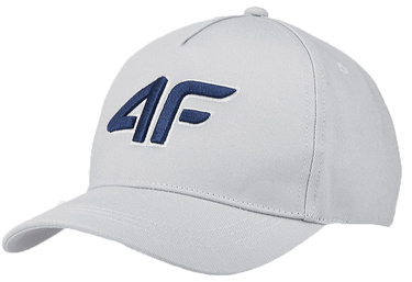 Czapka z daszkiem 4F M248 bejsbolowka na lato biała