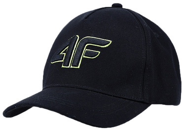 Czapka z daszkiem 4F M248 bejsbolowka na lato czarna