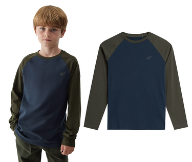 Longsleeve 4F M138 bluzka z długim rękawem dla chłopców