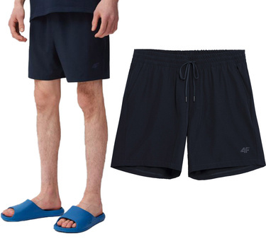 Szorty kąpielowe 4F M022 spodenki plażowe granat