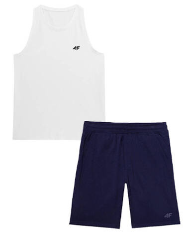 Zestaw męski na lato 4F bokserka i szorty z bawełny