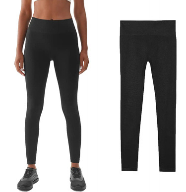 Legginsy damskie bezszwowe 4F F278 z wysokim stanem
