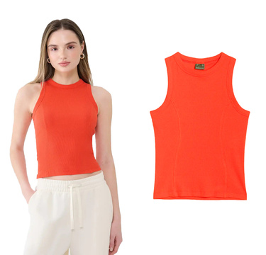 Koszulka bez rękawów 4F F119 Top damski na lato