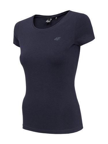 T-shirt damski 4F TSD001 granatowy bawełna
