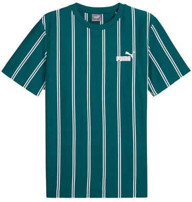 Koszulka męska PUMA 681862 22 z bawełny w paski