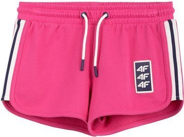 Spodenki szorty dziewczęce 4F JSKDD001 róż