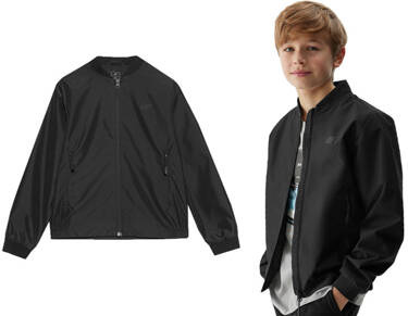 Kurtka chłopięca bejsbolówka 4F M130 przejściowa