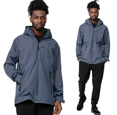 Kurtka przejściówka 4F KUM003 membrana 8000 niebieska