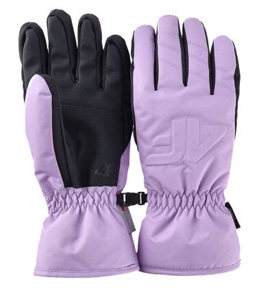 Rękawiczki damskie narciarskie 4F sportowe F144 52S fiolet