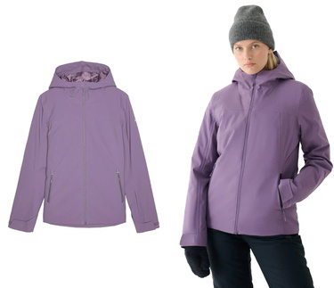 Kurtka narciarska damska 4F F572 membrana 5000 fioletowa