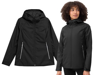 Kurtka damska 4F przeciwdeszczowa F091 membrana 5000 czarna