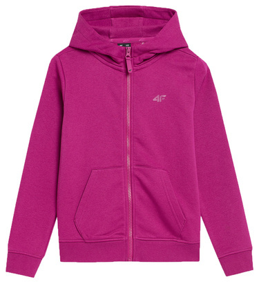 Bluza dresowa 4F F636 ocieplana na zamek z kapturem