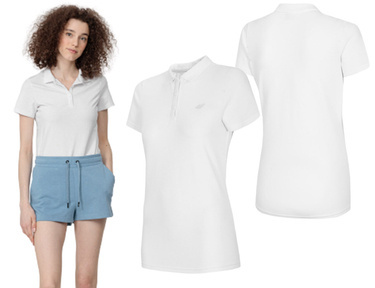 T-shirt damski 4F POLO Z22 TSD356 bawełniany