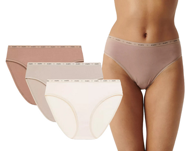 Figi damskie ATLANTIC 3CLP-010 opakowanie 3 SZT beż