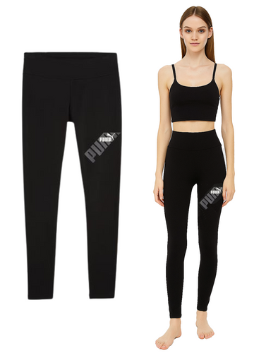 Legginsy damskie PUMA 677894 01 getry bawełniane czarne