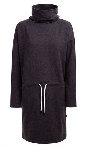 SUKIENKA DAMSKA DRESOWA Z18 SUDD601 C.SZARY