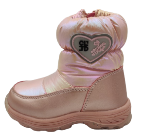 Śniegowce dziewczęce ocieplane A312 różowe